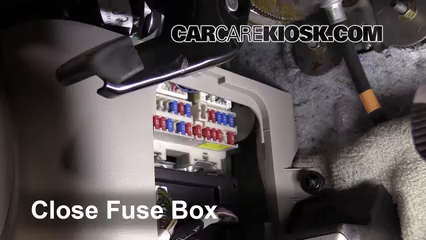 Interior Fuse Box Location: 2003-2007 Infiniti G35 - 2003 Infiniti G35